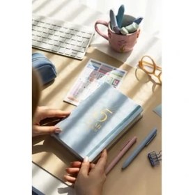 Resim 5 Yıllık Süresiz Günlük Ajanda 13X21 - Mavi 