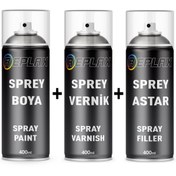 Resim REPLAX Opel Corsa Astra Mokka Combo Grandland Elmas Karbon Siyah G70 Sprey Boya+Astar 