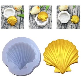 Resim Epoksi Reçine Silikon Kalıp Mum Taş Tozu İstiridye Kalıbı Çok Renkli 
