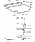 Resim Hyundai Accent Admira Bagaj Açma Teli 