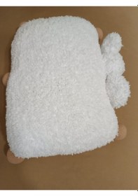 Resim Amigurumi Kuzu Yastık 33x42 Ebatlarında Yastık Ve Oyuncak 