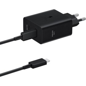 Resim Samsung EP-T5020X 50 Watt TypeC Hızlı Şarj Aleti Siyah | Türkiye Garantili 