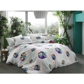 Resim Taç Bambu Bamboo Cotton Rainbow Nevresim Takımı Çift Kişilik (554502137) Çok Renkli 