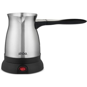 Resim Sinbo SCM-9038 500 ML Paslanmaz Çelik Cezve Türk Kahve Makinesi 