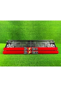 Resim Mcqueen Ka Chow 3d Kabrtmalı Pleksi Araba Plakalığı 1 Takım 