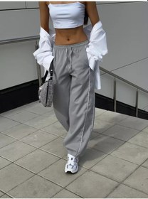 Resim Present Perfect Geniş Erkek Eşofman Patikisi 221273951 Gri 