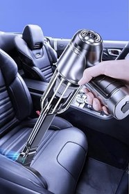 Resim Mobee 7 in 1 Şarjlı Kablosuz 2 Fonksiyonlu Vakumlu El Süpürgesi Üfleme Özellikli Araç Ev Ofis Süpürgesi 