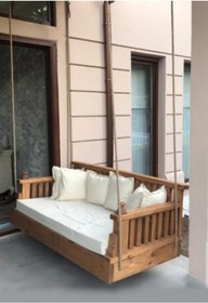 Resim Bamena Wood Darm Ahşap Salıncak 