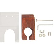 Resim Springsun Elektrikli Makas Tutucu Evcil Hayvan Küçük Elektrikli Saç Kesme Makinesi Standı Kahverengi 