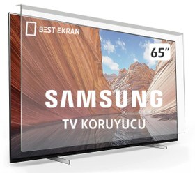 Resim Samsung 65\ inç 165 Ekran Koruyucu (Kırılmaz Panel) 