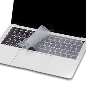 Resim Şeffaf Laptop Macbook Air Klavye Koruyucu Us(abd) İngilizce Harf Baskılı A1932 Ile Uyumlu 