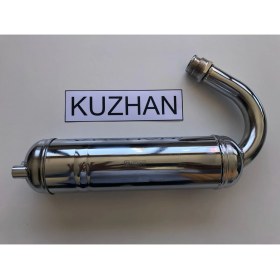 Resim Mobylette Kuzhan Mobylette Çırçır Egzoz Krom 