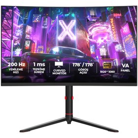 Resim Havit Gamenote GSC102 27" 1 MS 200 Hz Full HD Curved VA LED Monitör 