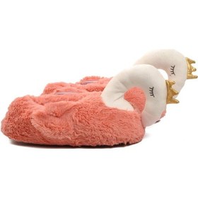 Resim Ayakmod Kuğulu Fuşya Kadın Panduf 001 