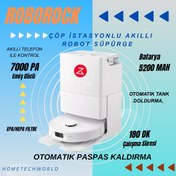Resim Roborock Ultra Lux Premium Akıllı Robot Süpürge 