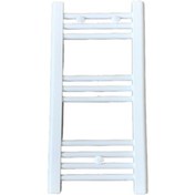 Resim Eurasia Havlupan Towel Radiator 400x800 10 Borulu Beyaz Havlupan 