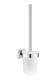 Resim Start Cube Quickfix Tuvalet Fırçası Seti, Duş/banyo Aksesuarları, Krom, 40977000 Siyah 