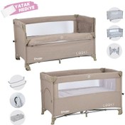 Resim Huggy Looks 5 In 1 Anne Yani Park Yatak Oyun Parkı+Yatak 