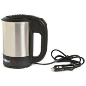 Resim ASBEN Aguilas 24 Volt Oto Araç Kettle Araba Su Isıtıcı Çelik Kettle 