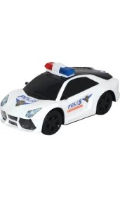 Resim Farbu Oyuncak Pilli Işıklı Müzikli Oyuncak Polis Arabası - P-1010 
