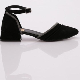 Resim Dgn 591 Kadin Bilekten Bağlama Yanlari Açik Babet 591-1217-R12787 Siyah 