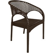 Resim Mandella Regnum Örgü Koltuk Kahverengi 