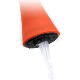 Resim Esnek Silikon Musluk Başlığı - Kıvrılabilir ve Oynar Başlıklı, Musluk Uzatma Aparatı | Mutfak ve Banyo Bataryaları Için Ayarlanabilir Su Yönlendirici 52 cm Kırmızı 