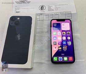 Resim Apple iPhone 13 Mini İkinci El TR | 128 GB | Siyah 