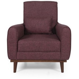 Resim Perla Sofa SENECA KETEN BERJER BORDO 