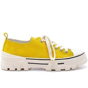 Resim Kadın Süet Deri Sneaker Derimod