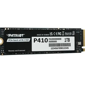 Resim Patriot 1TB P410 PCIe Gen4 x4 (NVMe 1.4) M.2 2280 R-5000 W-4500 (P410P1TBM28H) Ssd Disk 