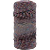 Resim Makrome İpi 3mm Polyester Gri Simli 