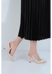 Resim Scarletta Tektaş 9 Cm Topuklu Kadın Ayakkabı 001 