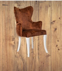 Resim Bengimobilya Zus545 Kelebek Papel Giydırme Yarım Kolçak Model Sağlam Sandalye 