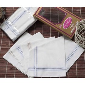 Resim Elif Mira Sarı Kutulu 46x46 Cm 12 Adet Kumaş Mendil-gsk 02 Çok Renkli 