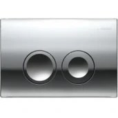 Resim VitrA Geberit DELTA21 115.125.21.5 Kumanda Paneli Çift Basmalı - Parlak Krom 