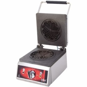 Resim DRN Tekli Yonca Waffle Makinesi Elektrikli 29x40x30 Cm 
