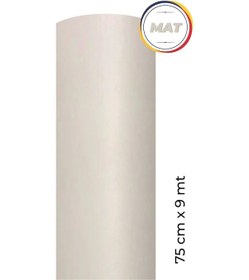 Resim Mat Beyaz Kendinden Yapışkanlı Kaplama Folyosu 75 Cm X 9 Mt 