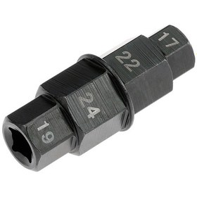 Resim Taşınabilir Motosiklet Aks Çekme Aracı Ön Tekerlek Miline Özel Çıkarma Anahtarı Altıgen Kılıf 