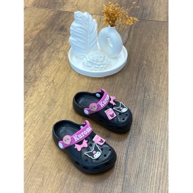 Resim Kuromi My Melodi Kız Çocuk Kaymaz Taban Terlik Günlük Havuz Plaj Sandaleti 