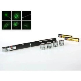 Resim LTG Nova Yeşil Lazer Pointer 50 Mw 15 Km Etkili (5 Başlıklı) 