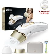 Resim Braun IPL Silk·expert Pro 5, Evde Tüy Alma, Çanta, Venus Tıraş Makinesi, 2 Başlık ( Yüz&Vücut) Epilasyon 