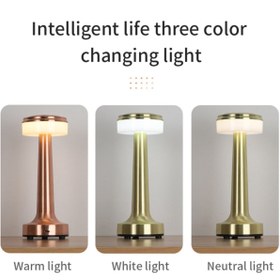 Resim Coverzone Masaüstü Dokunmatik Lamba Şarjlı Uygun Göz Yormayan Yumuşak Işık Kitap Okuma Işığı Salon OMNT1 