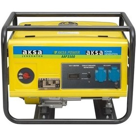 Resim Aksa Aap 3500 İpli 3.5 Kva Monofaze Benzinli Jeneratör 