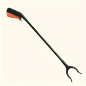 Resim 1 adet 2025 Yeni Güçlendirilmiş Taşınabilir Çöp Toplayıcı saç tokası Aracı - 59.99 cm Ağır Hizmet Demir Çöp Toplayıcı saç tokası, Rahat Tutuşlu Sap ile, Ev, Açık Hava, Bahçe, İnşaat, Tatil Hediyeleri (Anneler Günü, Noel, Cadılar Bayramı) için Uygun, Bahçe Araçları, Sağlam İnşaat, Yüksek Kaliteli İnşaat, 11 Tatil Hediyeleri için Mükemmel Hediye Seçeneği 