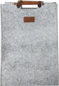 Resim HRN034 Concept Dodie Keçe Çamaşır Sepeti Açık Gri 29.5x37.5x52.5 H&A 1150700 