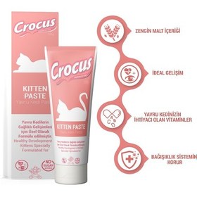 Resim Depomıx Crocus Kedi Kitten Malt Macunu 100 Gram 