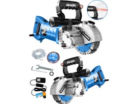 Resim Dragro H4200 Kanal Açma Makinası Ağır Hizmet Kullanımına Uygun Mavi 