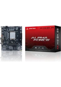 Resim Arktek Alpha Force Ak-h610m Eg Vs Sc-1700 Ddr4 3200mhz M2 Matx Intel Anakart 