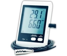Resim Lyk 20E Sıcaklık ve Nem Kayıt Cihazı Datalogger 